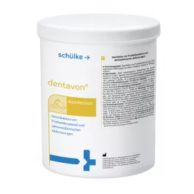   Schülke Dentavon® aktív oxigén alapú fogászati lenyomat fertőtlenítő granulátum