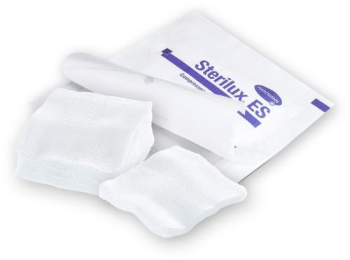 Hartmann Sterilux® ES hajtogatott mull-lap 10x10