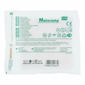 Matocomp steril vágott mull-lap 10x10