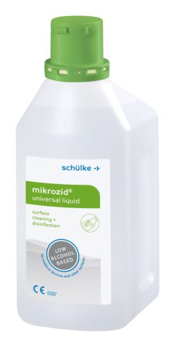 Schülke Mikrozid® Universal Liquid szórófejjel - 1l (Alacsony alkoholtartalmú)