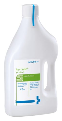 Schülke Terralin® Protect kvarterner ammónium bázisú tisztító és fertőtlenítő koncentrátum