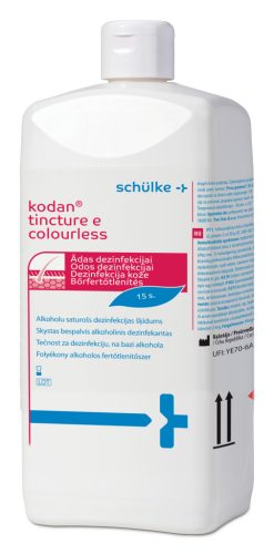 Schülke Kodan® Tincture e színtelen gyors bőrfertőtlenítő - 1l