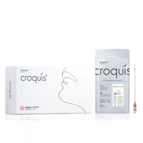 Cog barbed cutting 3D L-cannula PDO - 19G x 90mm