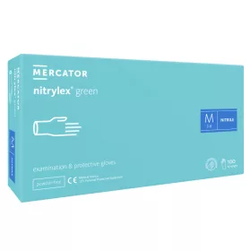   Nitrylex green - nitril púdermentes mentazöld vizsgálókesztyű