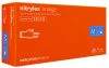 Nitrylex orange - nitril púdermentesvizsgálókesztyű XL