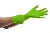 Mercator gogrip (green) - nitril védőkesztyű zöld púdermentes, gyémánt textúrált XL