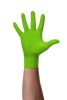 Mercator gogrip (green) - nitril védőkesztyű zöld púdermentes, gyémánt textúrált XL