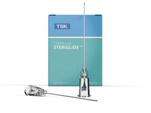 TSK STERIGLIDE cannula 22G x 38mm